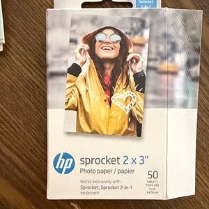 HP Sprocket 2x3 Photo Paper Pack